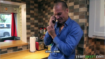 Comendo a baba depois de chantagear ela – porn legenda