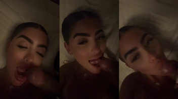 Vídeo novo da Mc Mirella fazendo boquete delicioso
