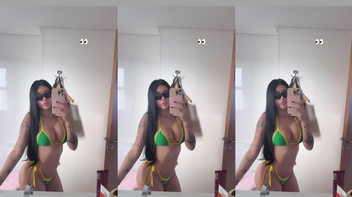 Beca Barreto gostosa de biquini mostrando seu corpo