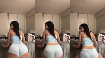 Becca Barreto dançando rebolando sua bunda gostosa