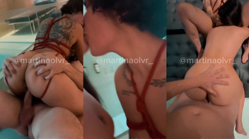Martina Oliveira transando bem gostoso no menage