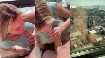 Loirinha do OnlyFans chupando a rola do namorado em vídeo exclusivo