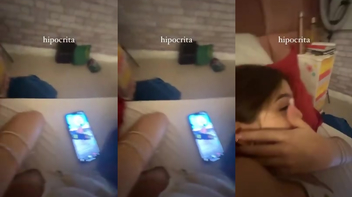 Mel Maia nua pagando peitinho em vídeo vazado do stories