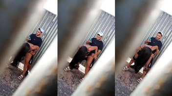 Flagra de sexo na festa ao ar livre com piranha traindo namorado