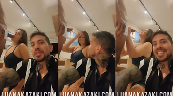 Luana Kazaki erome chupando pau de um amante