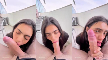 Famosas peladas pornô da novinha Brenda Trindade mamando